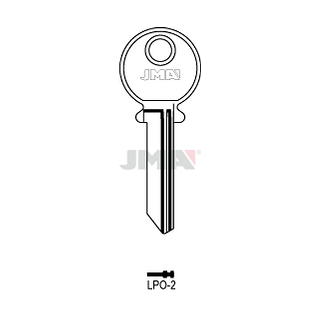 Clé plate acier LPO-2