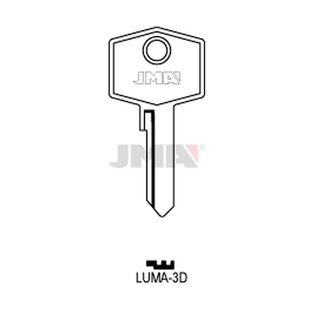 Clé plate acier LUMA-3D