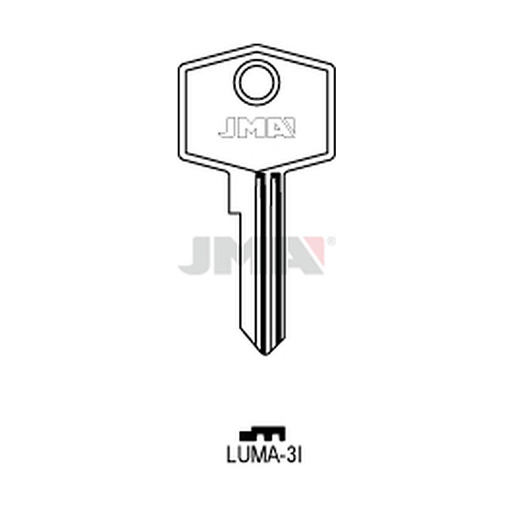Clé plate acier LUMA-3I