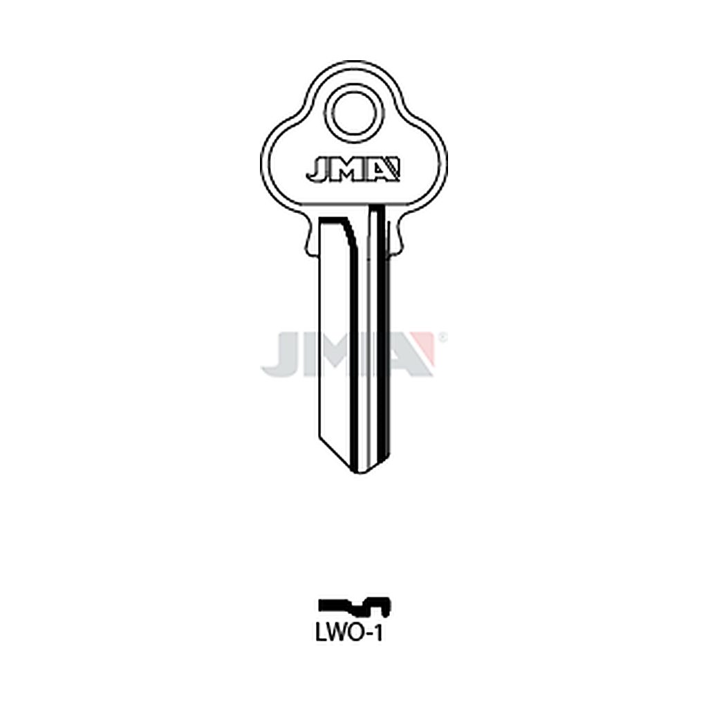 Clé plate acier LWO-1