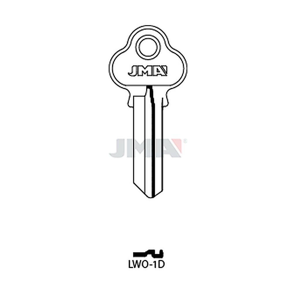 Clé plate acier LWO-1D