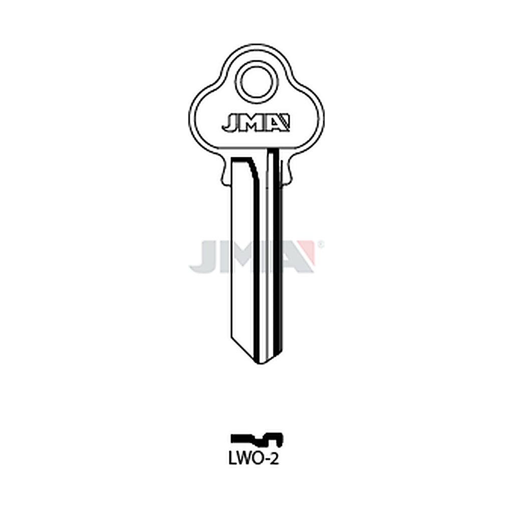 Clé plate acier LWO-2