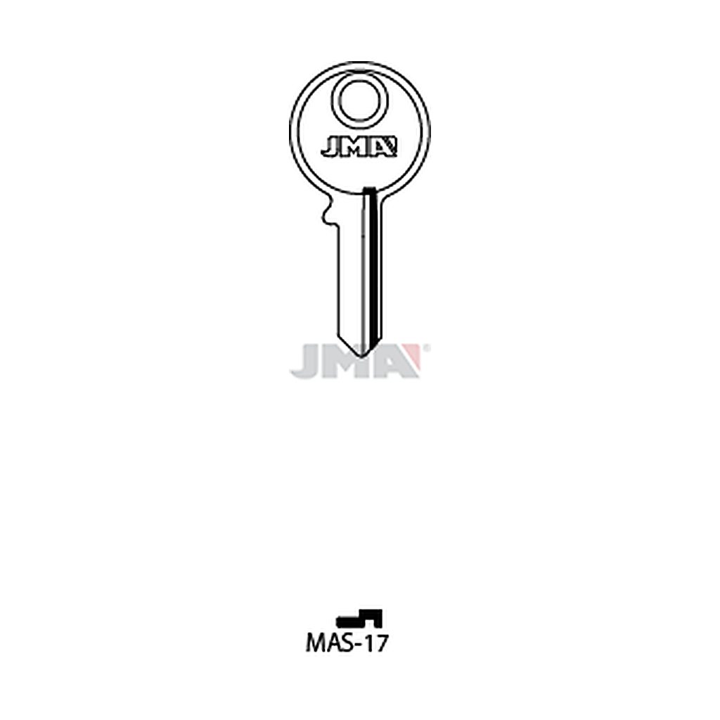Clé plate ps laiton MAS-17