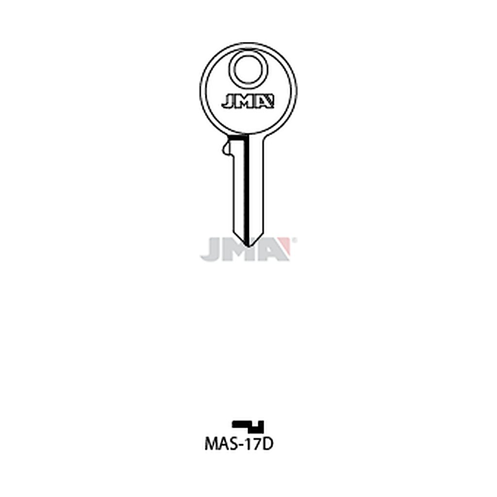 Clé plate ps laiton MAS-17D