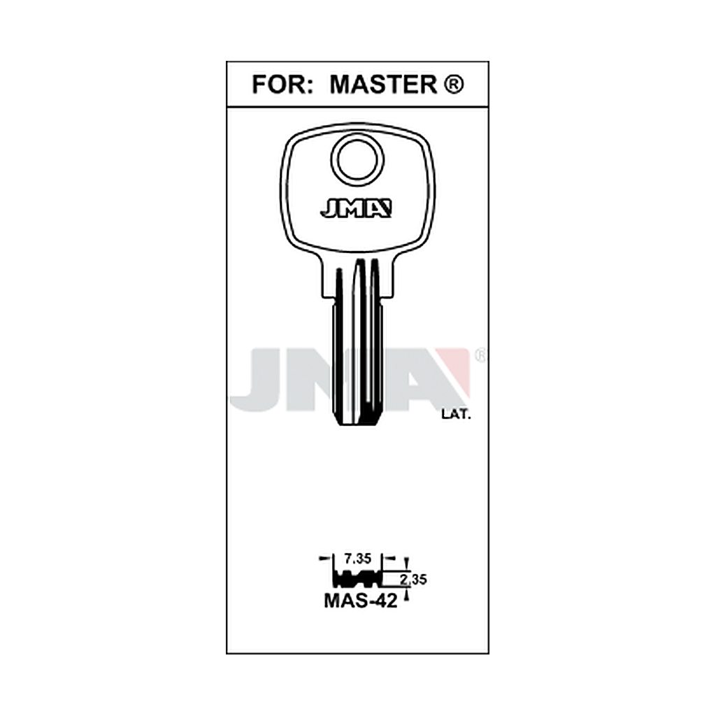 Clé cadenas masterlock petit modèle MAS-42