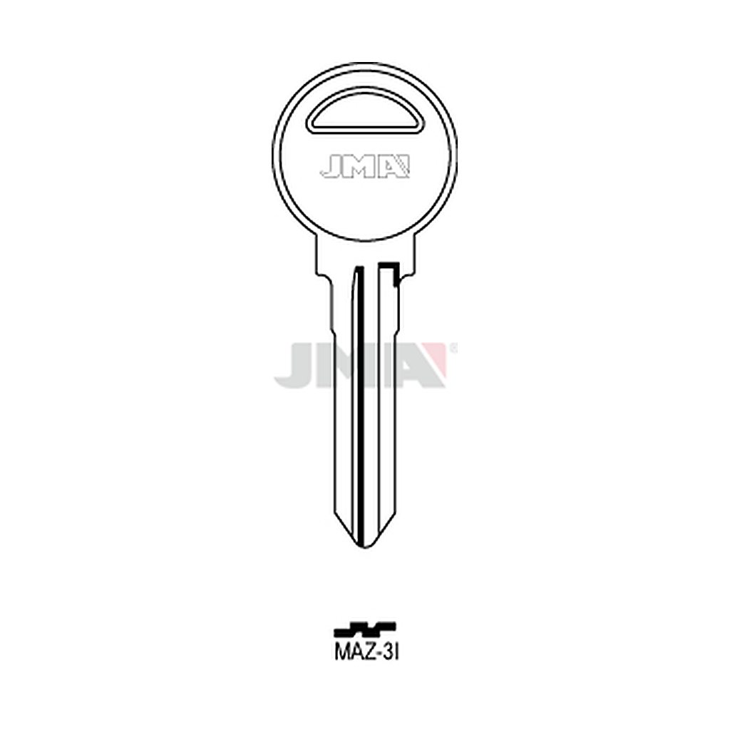 Clé plate acier MAZ-3I