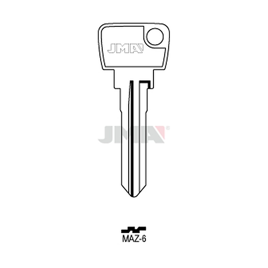 Clé plate acier MAZ-6
