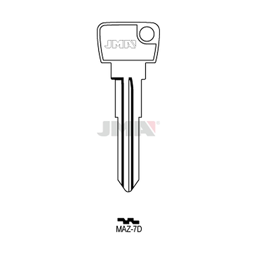 Clé plate acier MAZ-7D