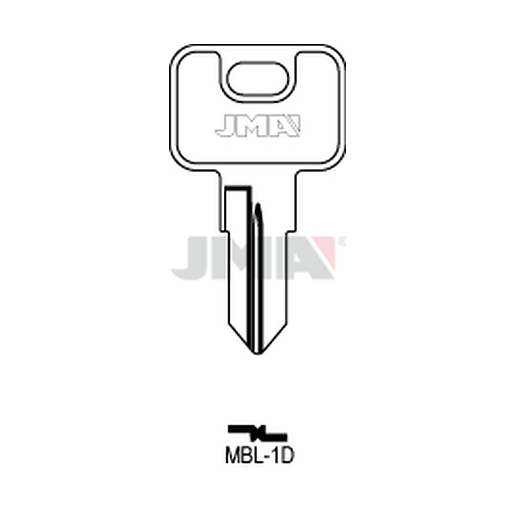 Clé plate acier MBL-1D