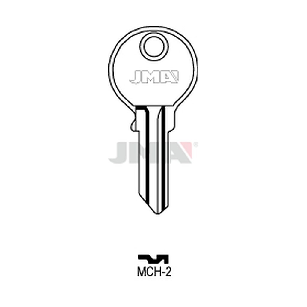 Clé plate laiton MCH-2