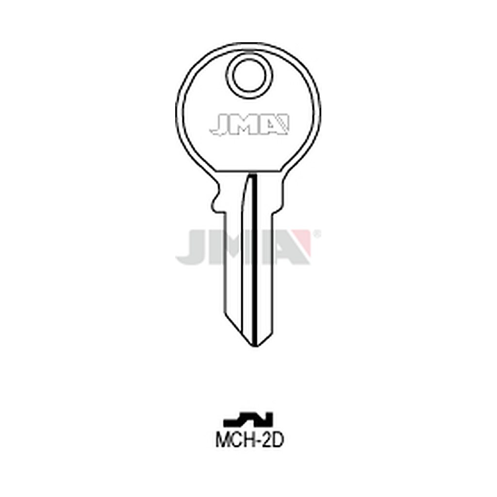 Clé plate laiton MCH-2D