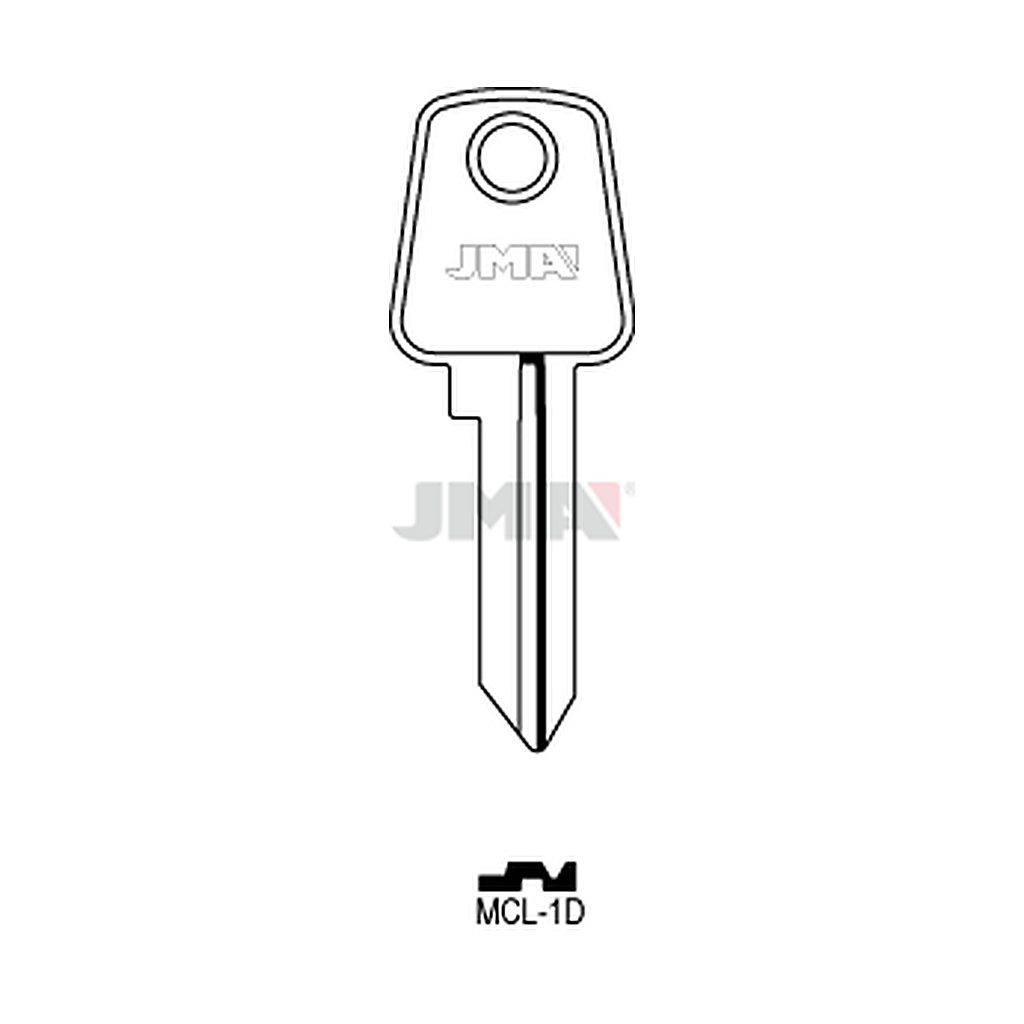 Clé plate acier MCL-1D