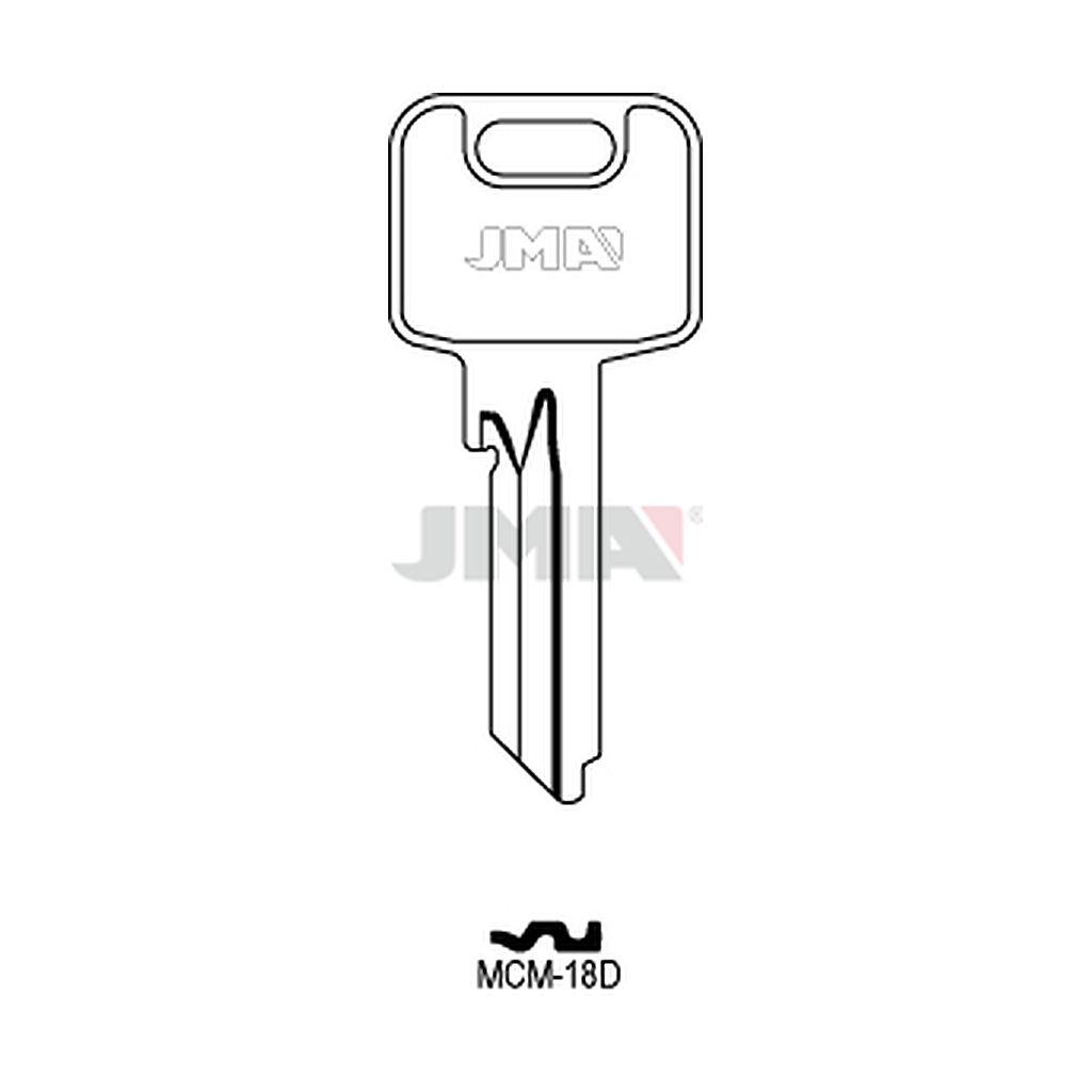 Clé plate acier MCM-18D