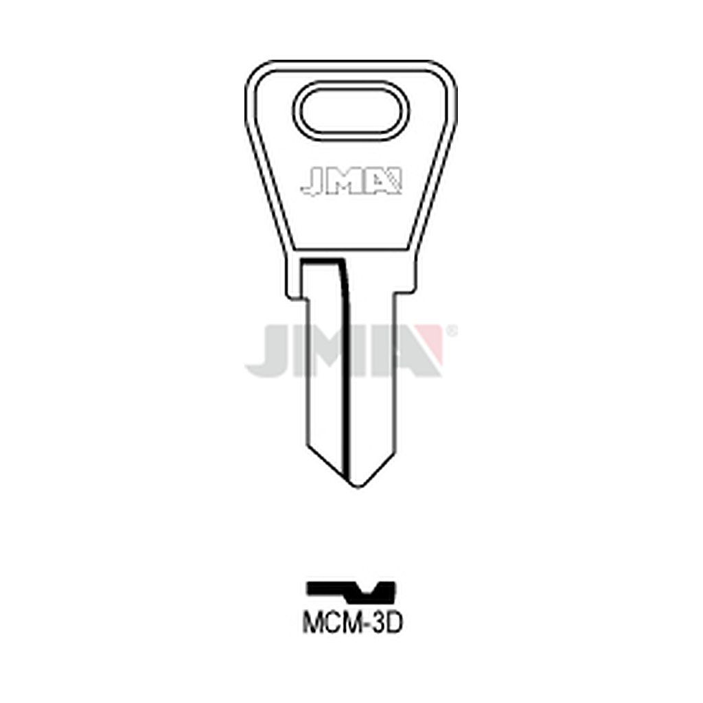 Clé plate acier MCM-3D