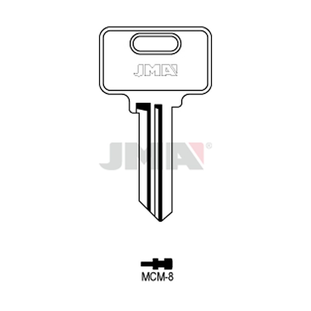 Clé plate acier MCM-8