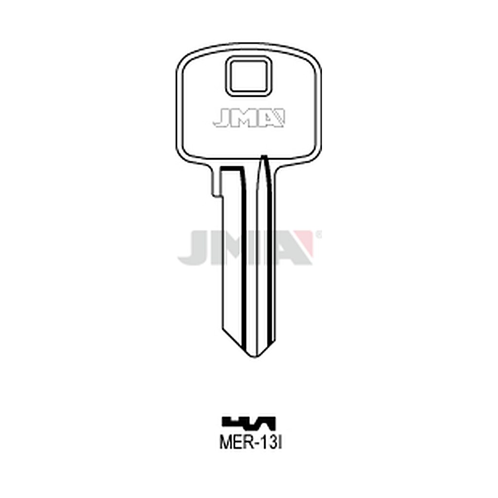 Clé plate ps acier MER-13I