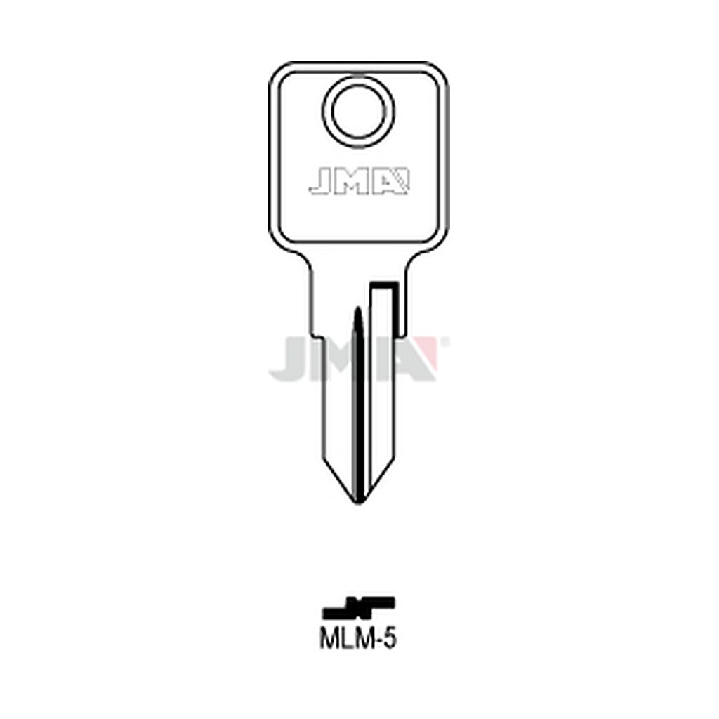 Clé plate acier MLM-5