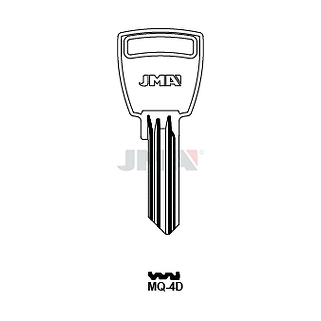 Clé plate acier MQ-4D