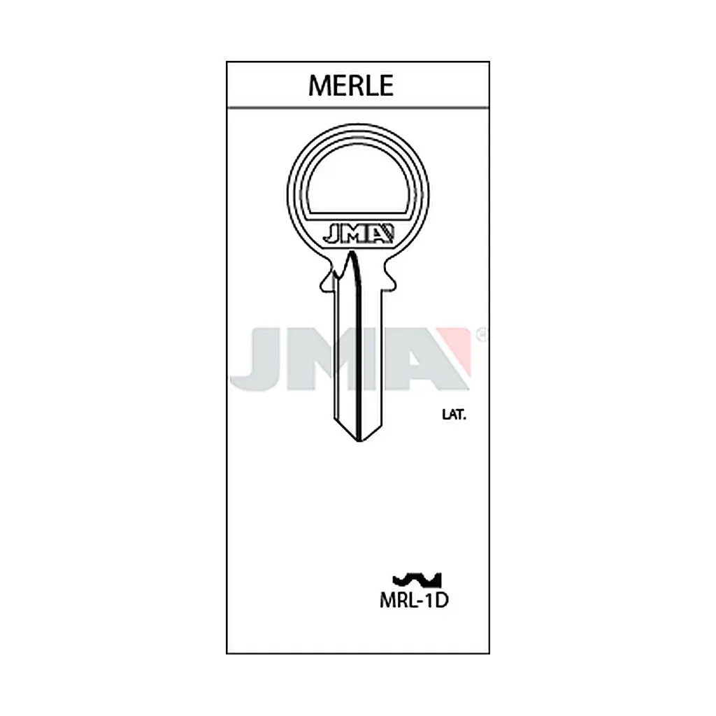 Clé plate acier MRL-1D