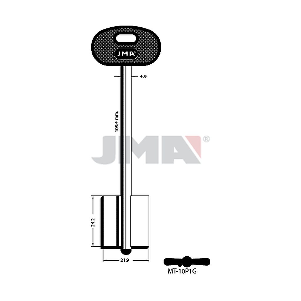 Clé dp tf l 101 a 145 mm MT-10P1G