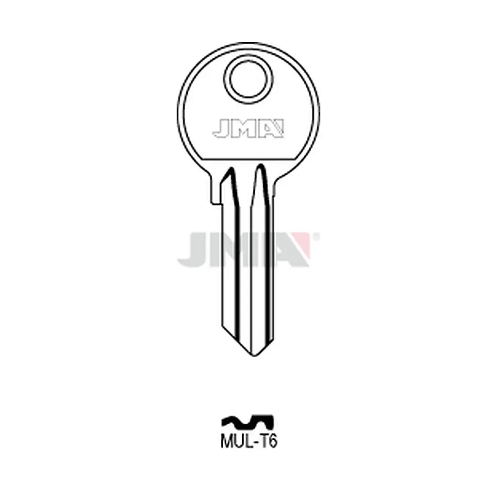Clé plate acier MUL-T6