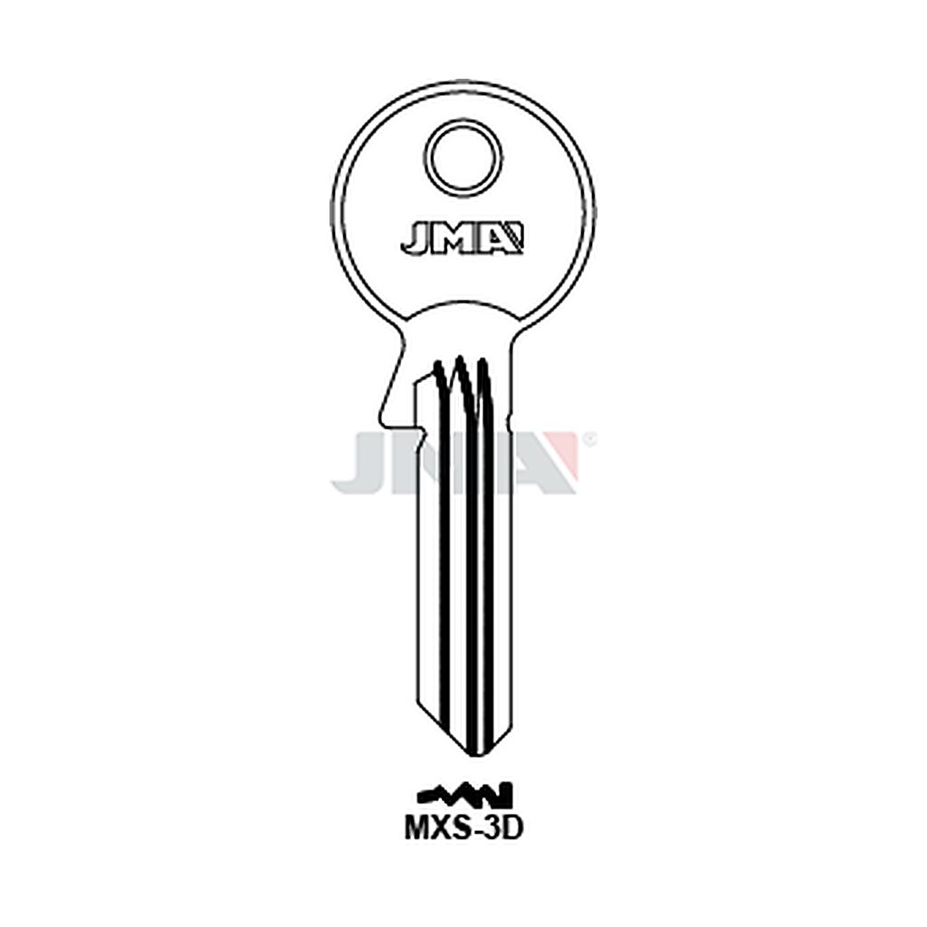 Clé plate acier MXS-3D