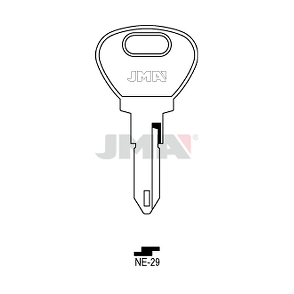 Clé plate acier NE-29