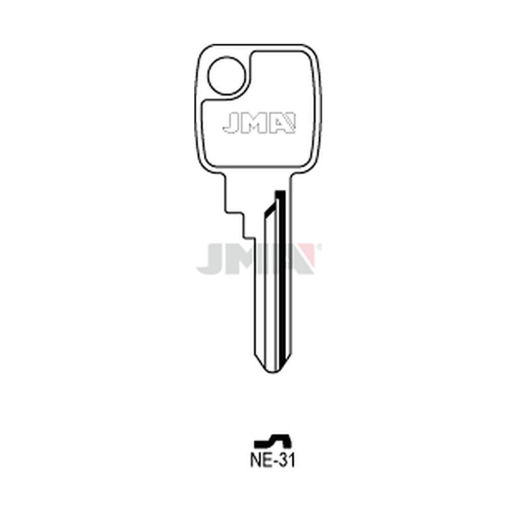 Clé plate acier NE-31