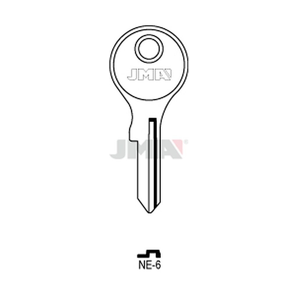 Clé plate acier NE-6