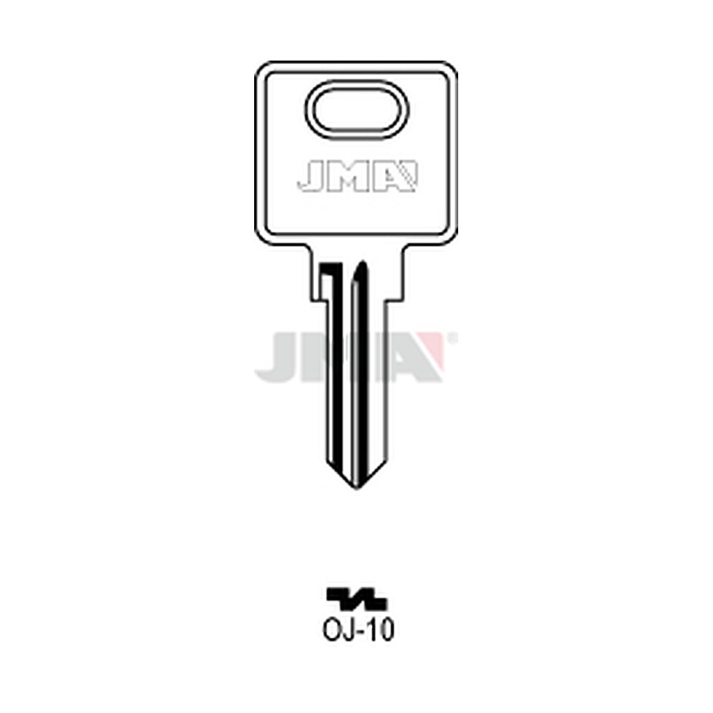 Clé plate acier OJ-10