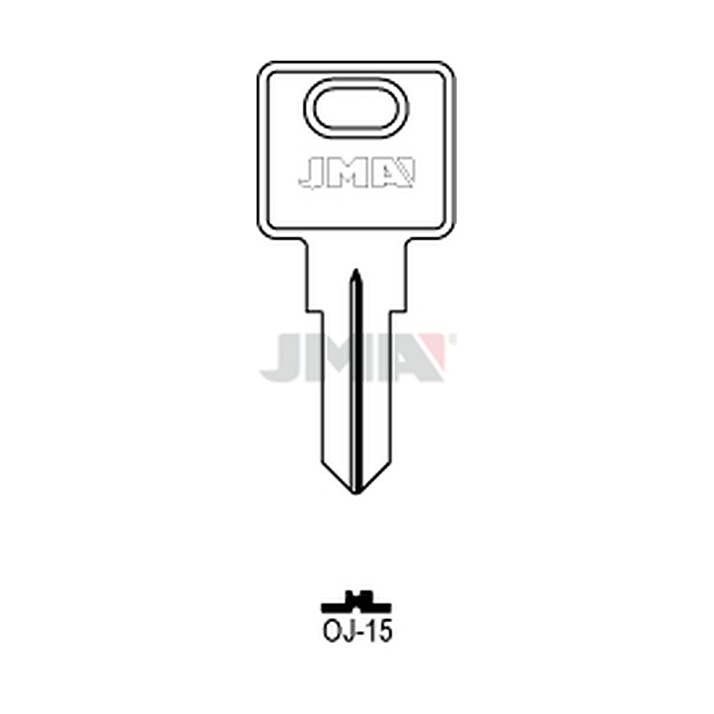 Clé plate acier OJ-15