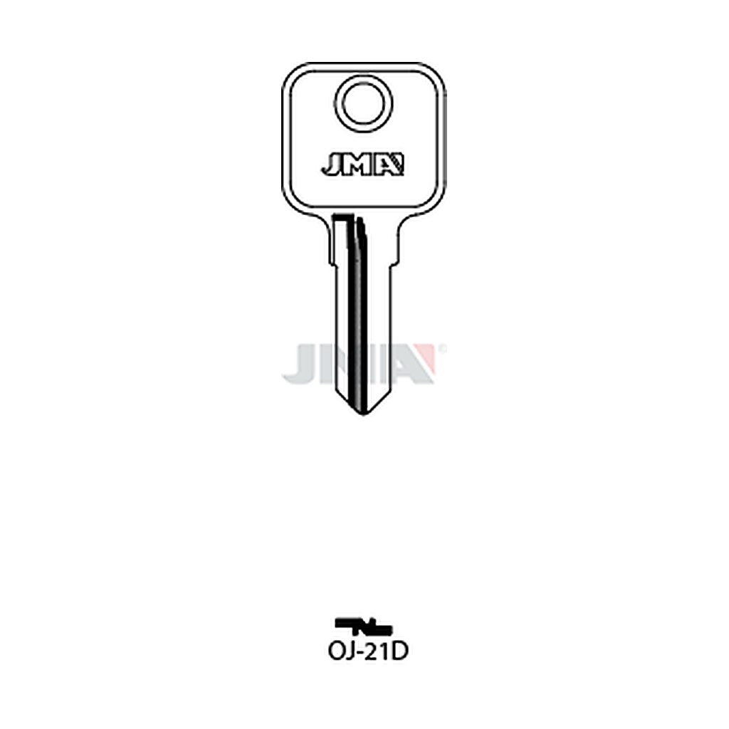 Clé plate acier OJ-21D