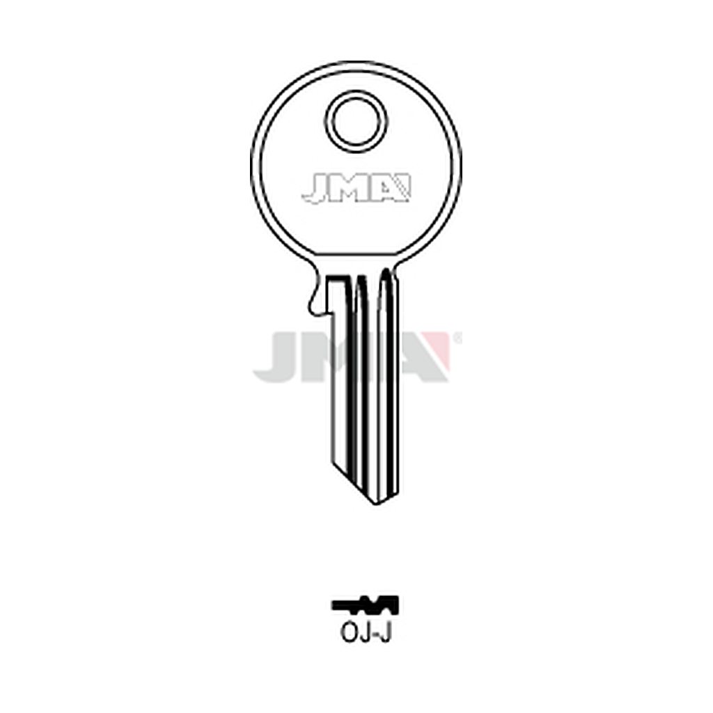 Clé plate acier OJ-J