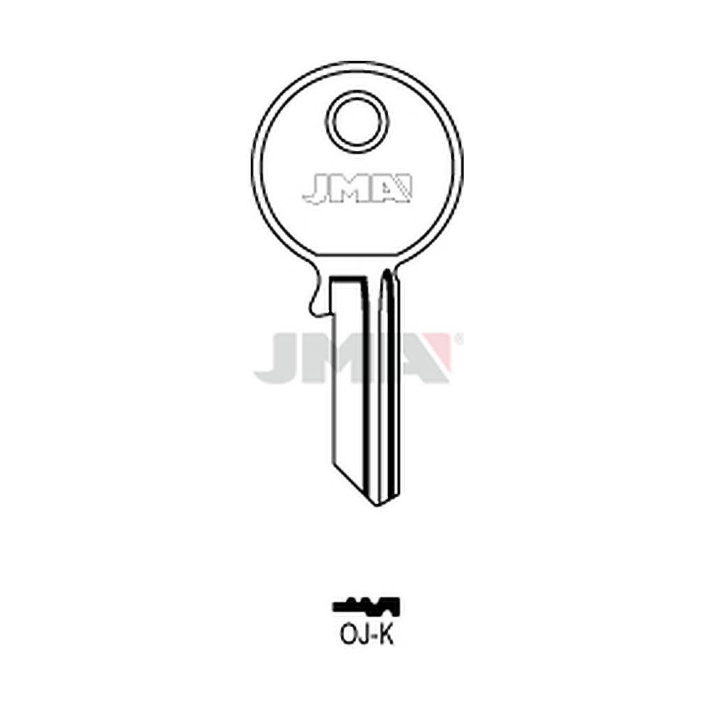 Clé plate acier OJ-K