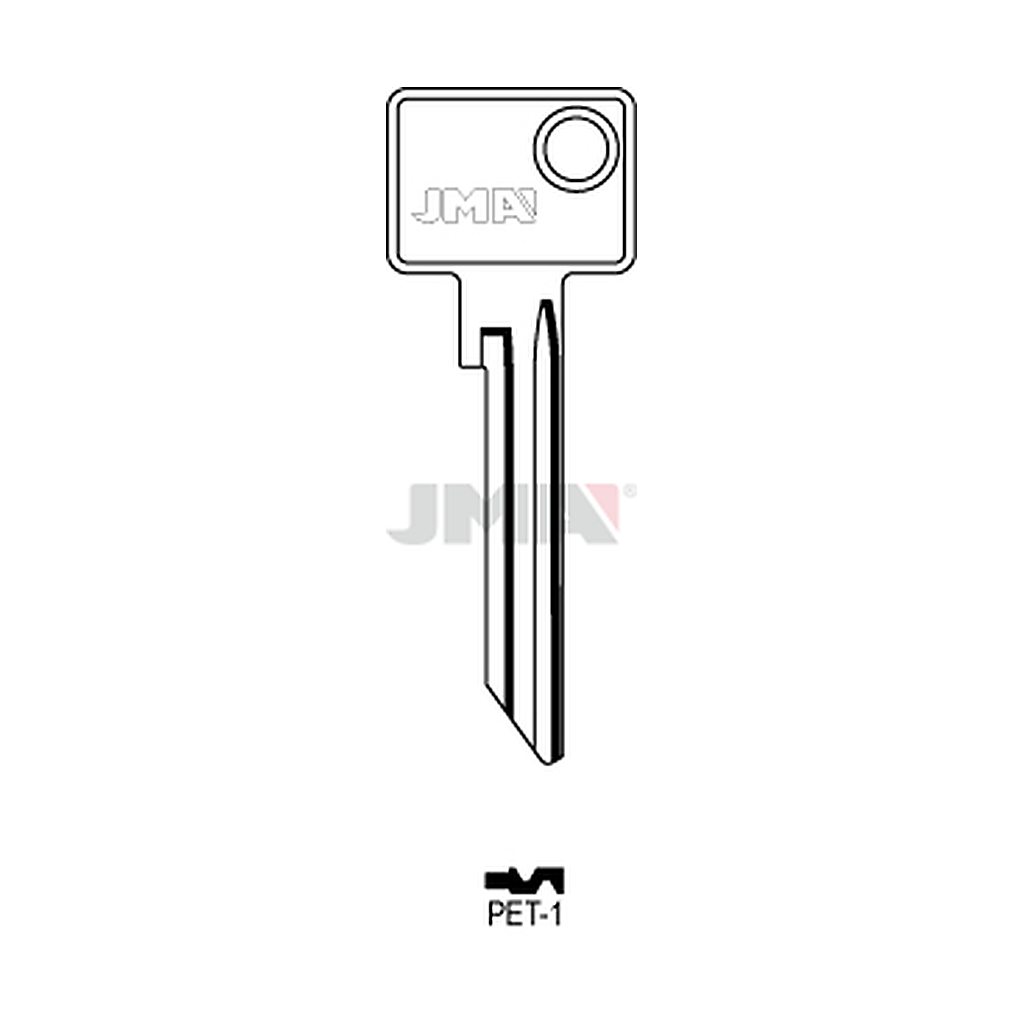 Clé plate acier PET-1