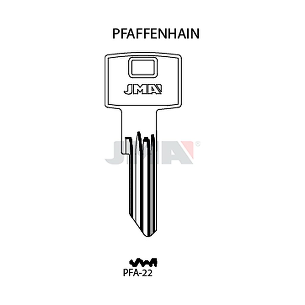 Clé plate ps acier PFA-22