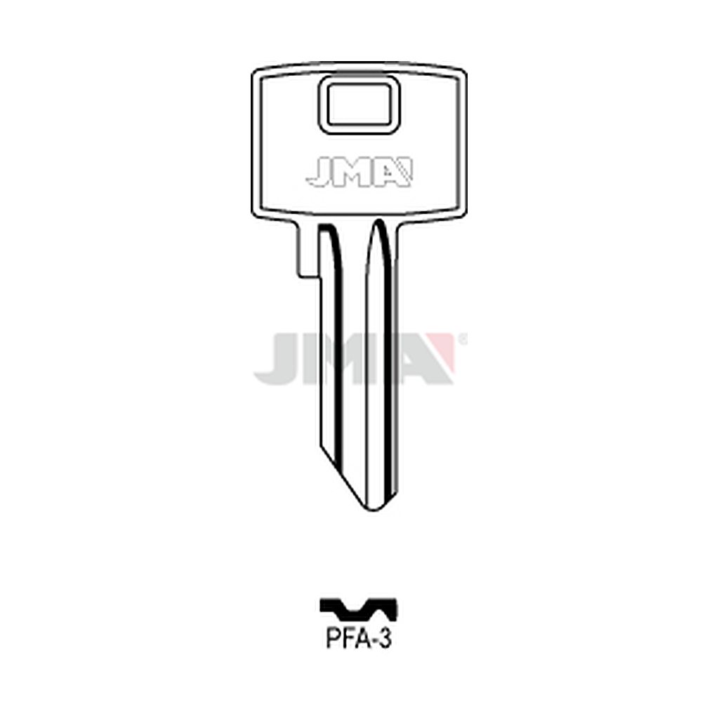 Clé plate acier PFA-3