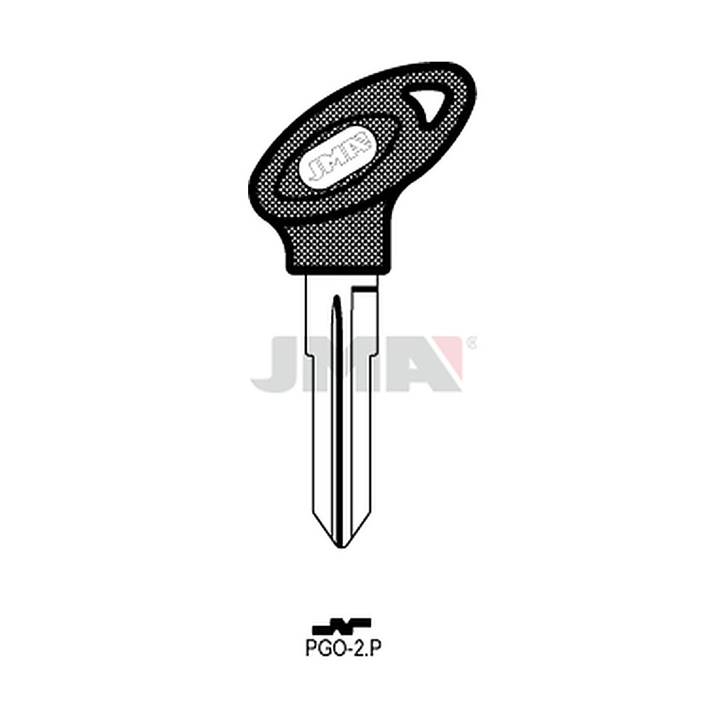 Clé à tête plastique PGO-2P