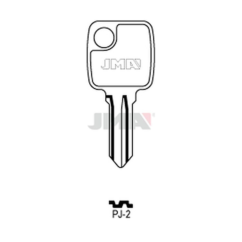 Clé plate acier PJ-2
