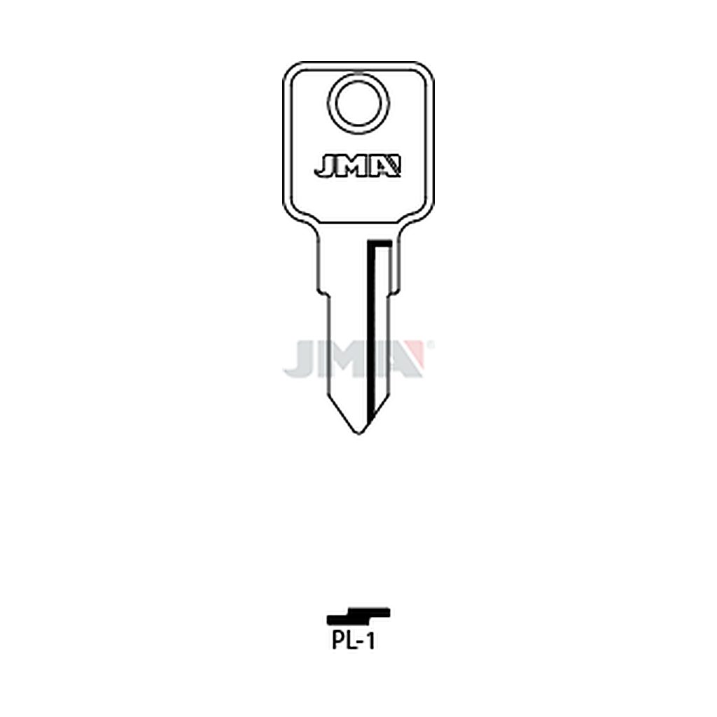 Clé plate acier PL-1