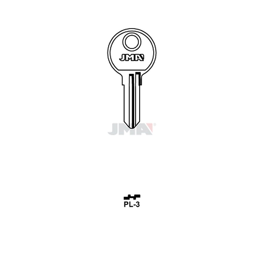Clé plate acier PL-3