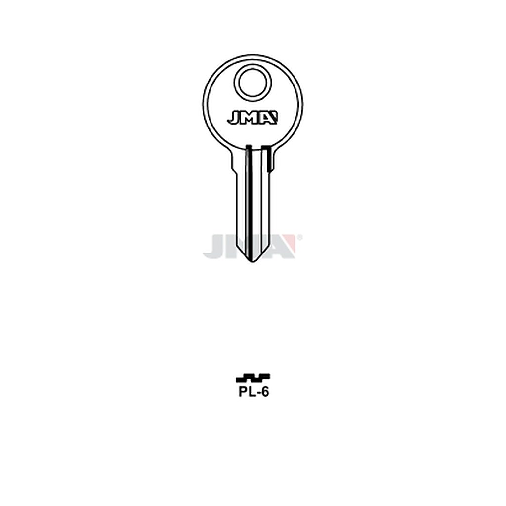 Clé plate acier PL-6