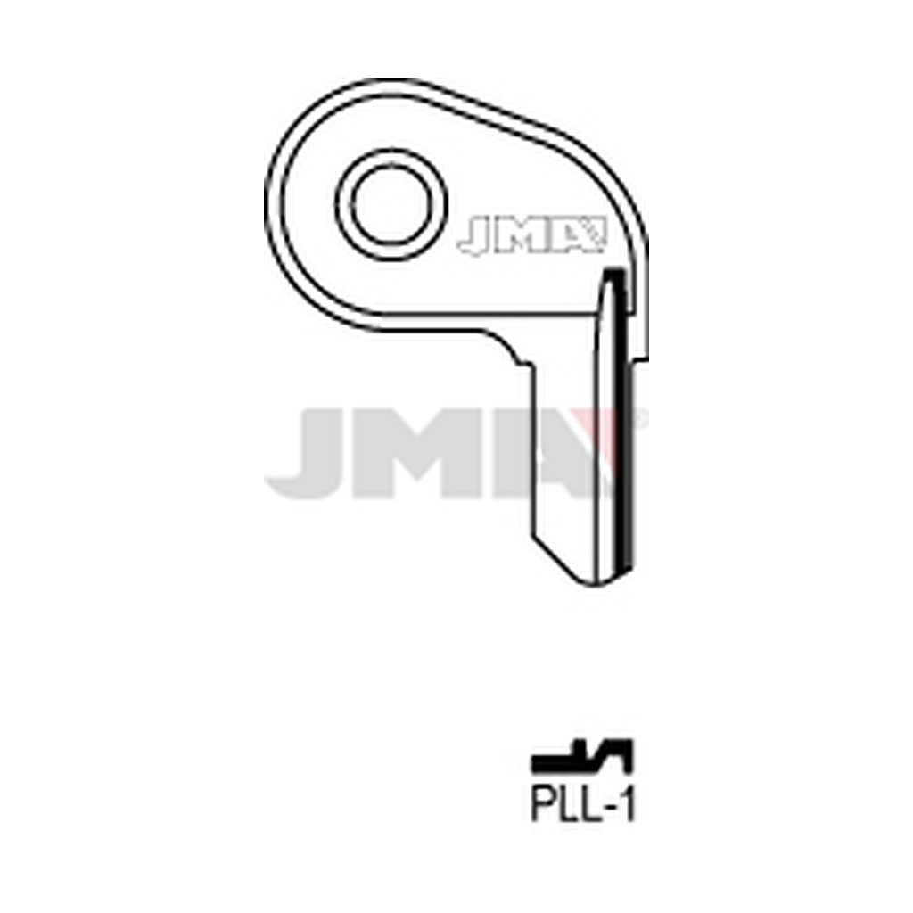 Clé plate acier PLL-1