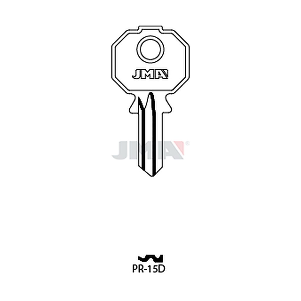 Clé plate acier PR-15D