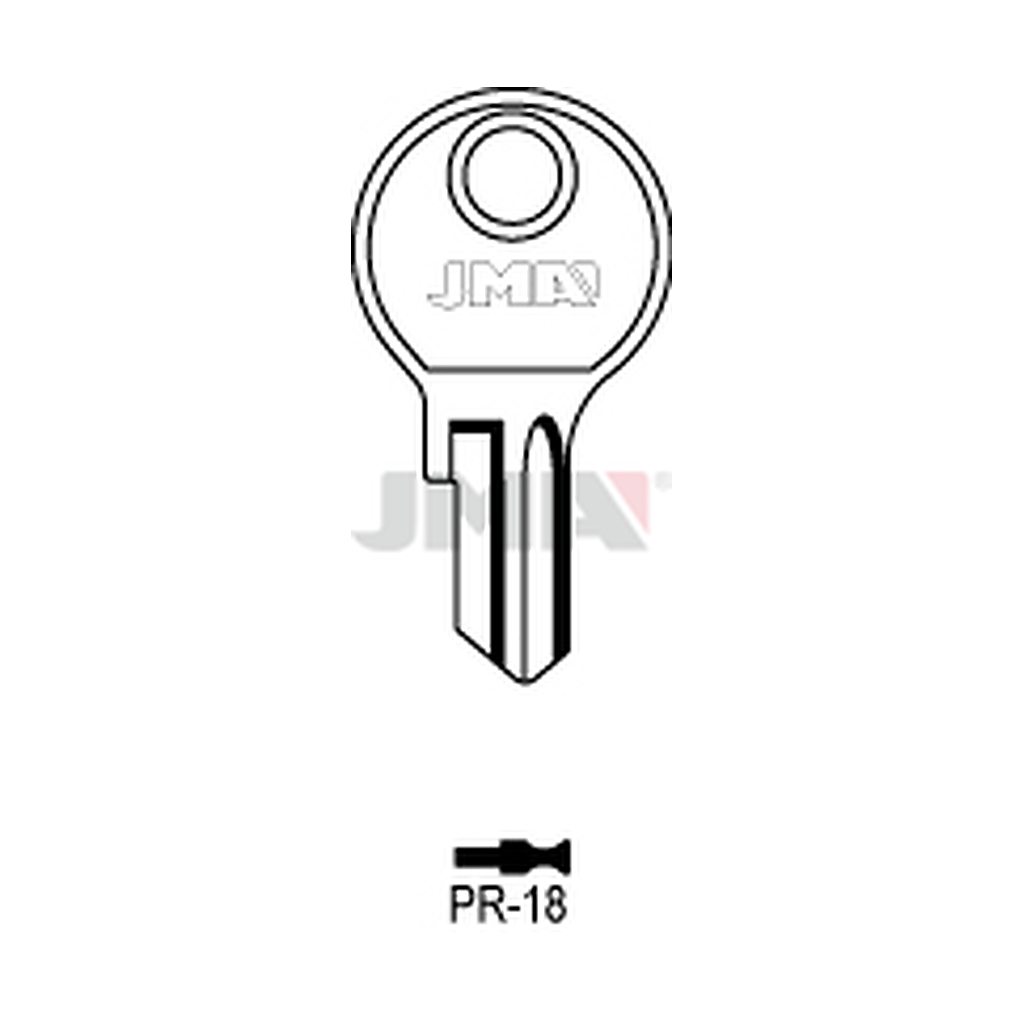 Clé plate acier PR-18