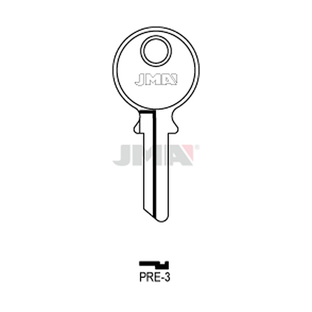 Clé plate acier PRE-3