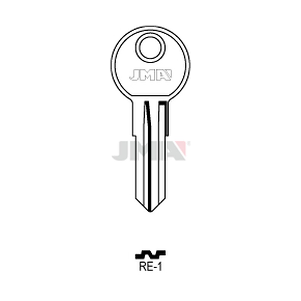 Clé plate acier RE-1