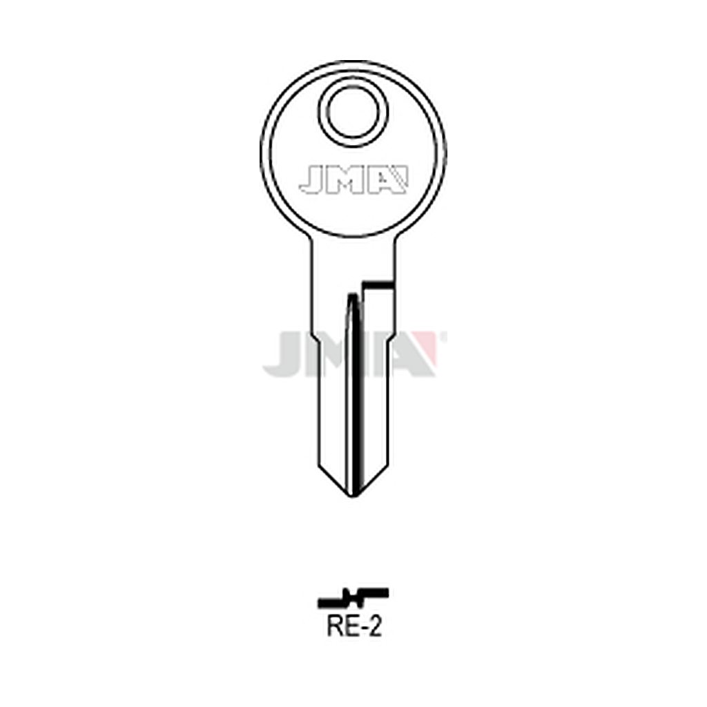 Clé plate acier RE-2
