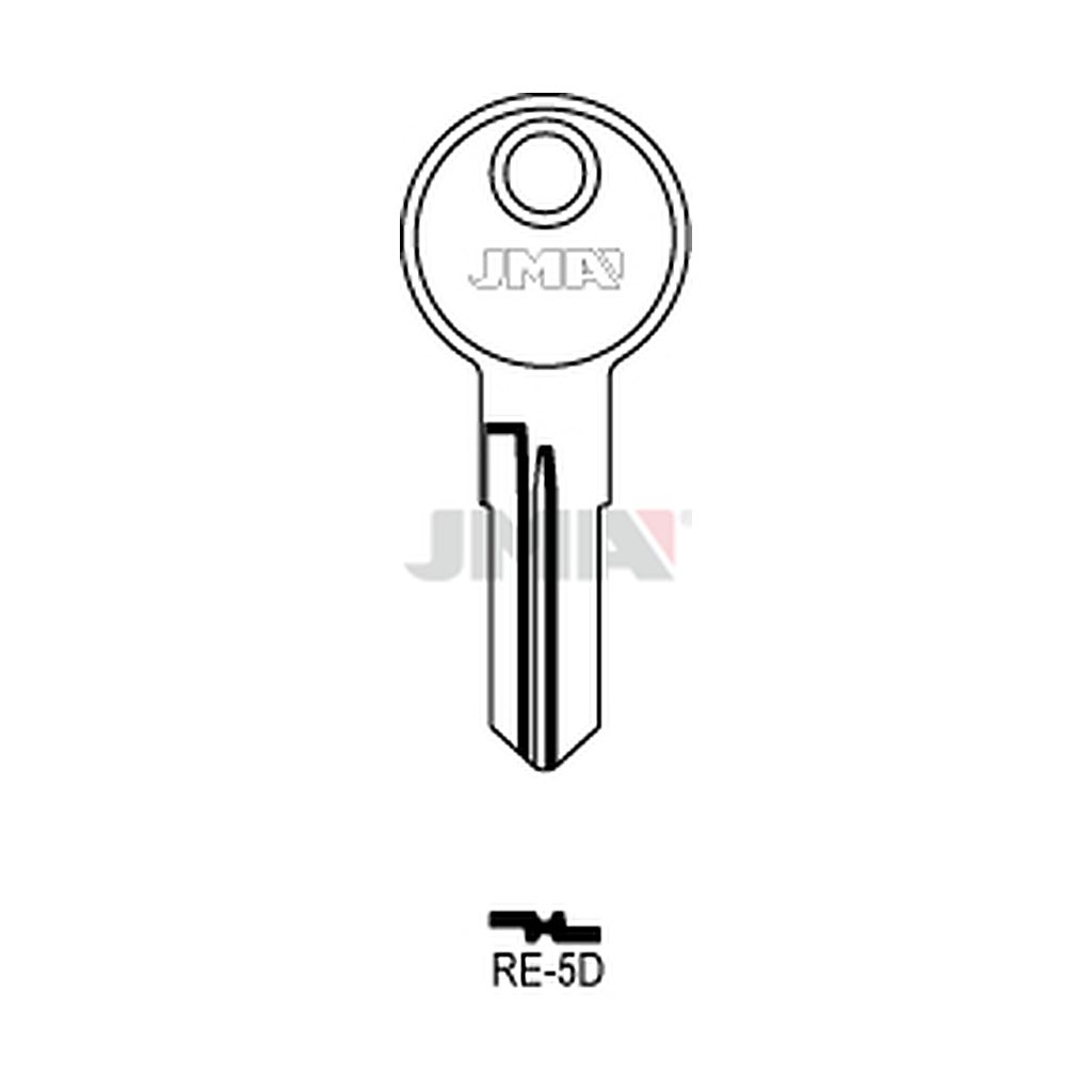 Clé plate acier RE-5D