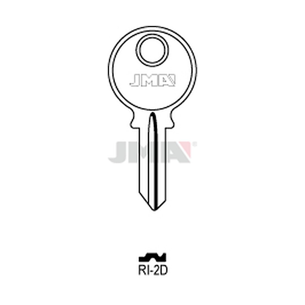 Clé plate acier RI-2D